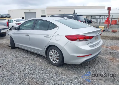 2017 Hyundai Elantra Se из США, поврежденный, VIN 5NPD74LF8HH184090